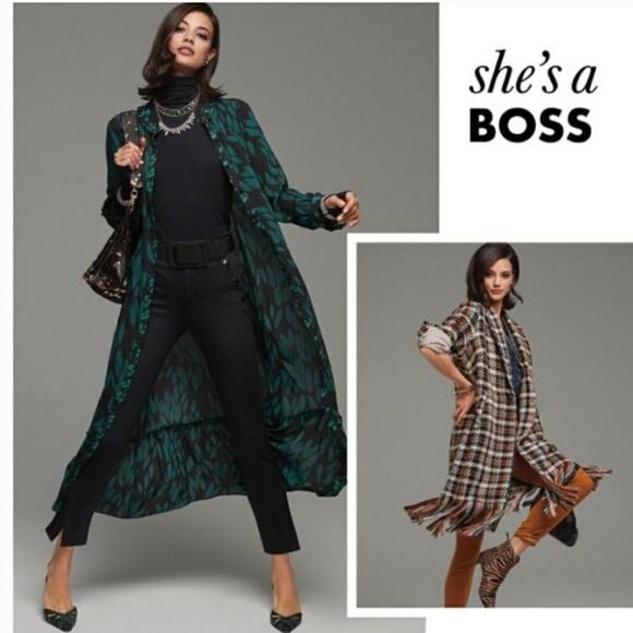 Cabi Regency Fall Coat Size Medium - Picture 3 of 16